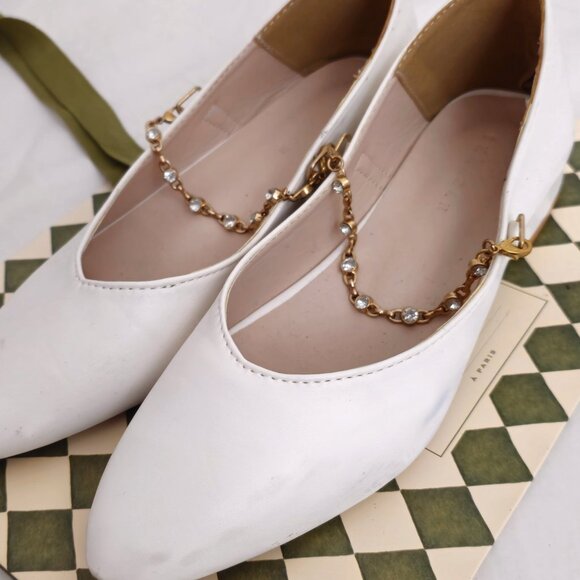 KBrand Chain Strap Mary Jane Shoes - Size 8.5 - Picture 2 of 3